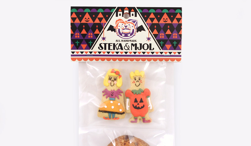 焼菓子クッキーのパッケージ - アルニコデザイン